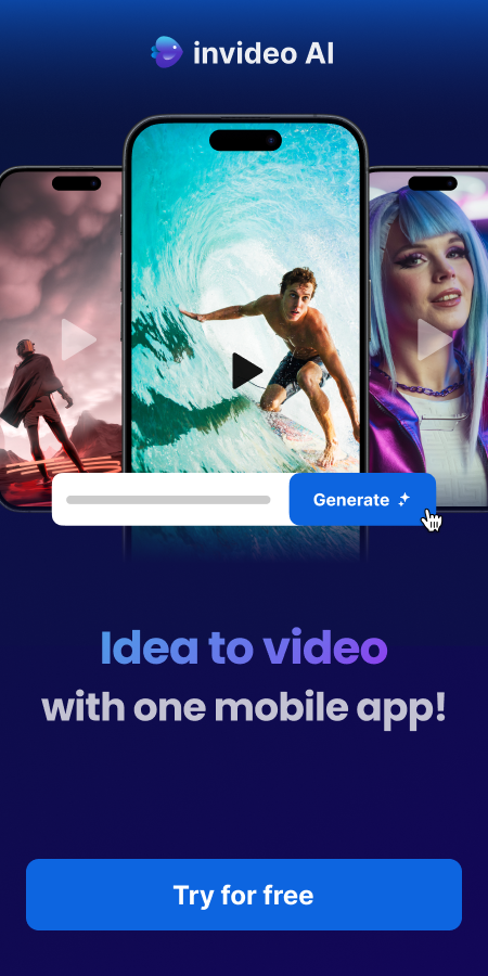 sign up for invideo